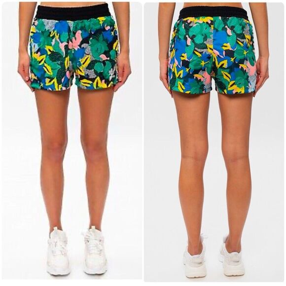adidas Pants - ADIDAS Originals X HER STUDIO LONDON Shorts Multicolor 90s Floral Tropic Size S